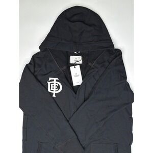 Reigning Champ Men's Black White Logo Hoodie Longline Jacket Size S/M‎